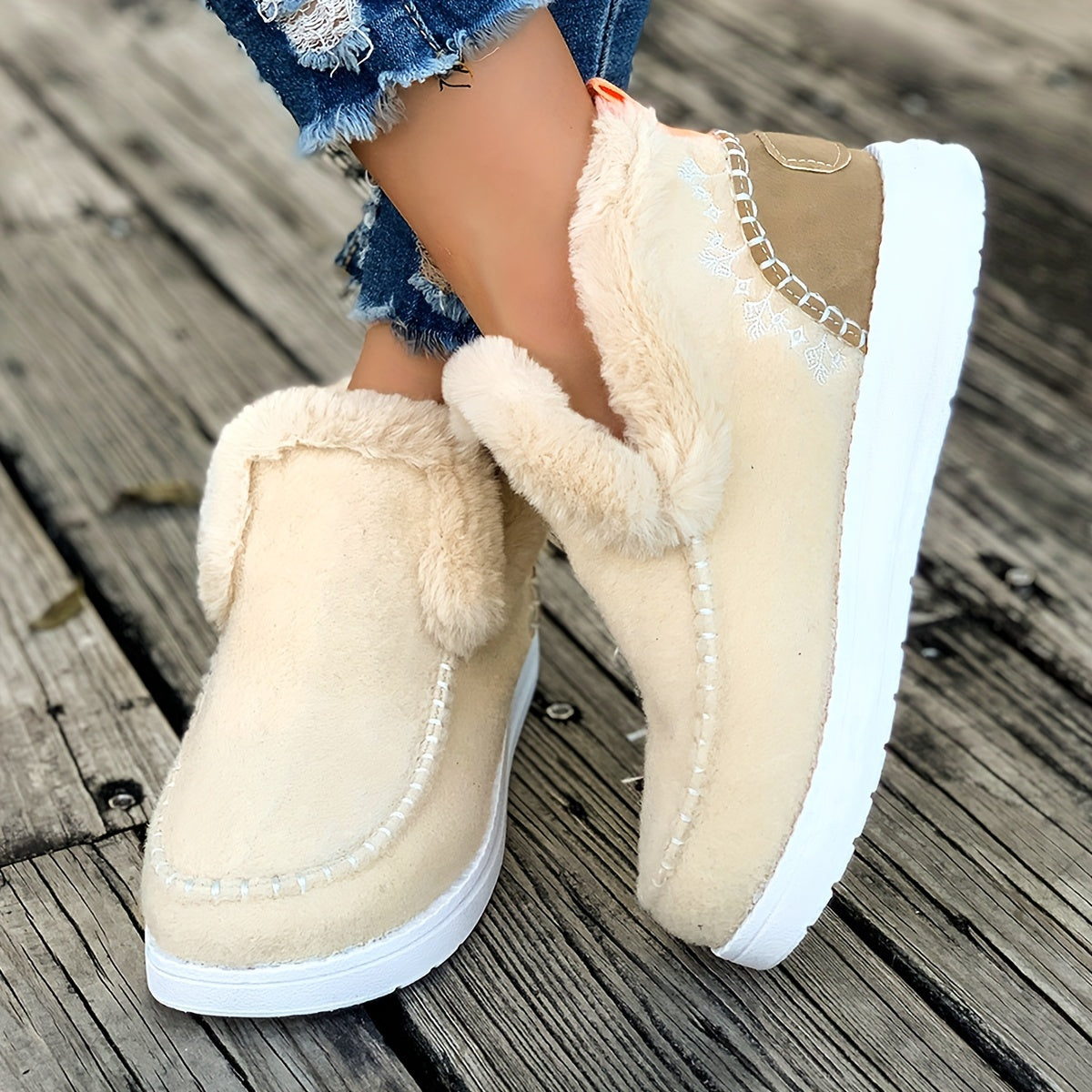 Gerda – Kuschelige Winterpantoffeln Damen Bequem