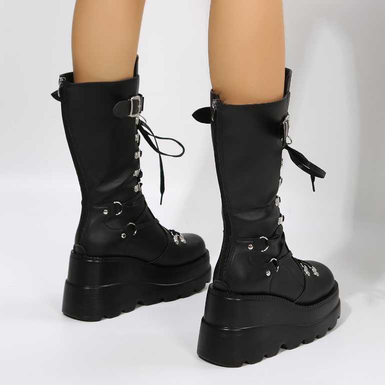 Theresia - Hohe Stiefel Modern Style Elegant Bequem