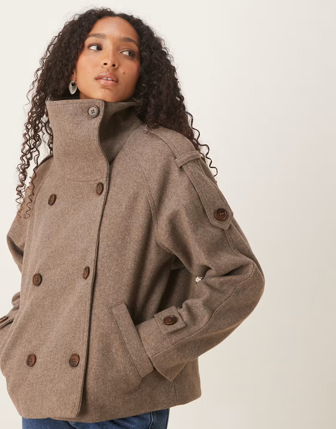 Henriette – Schicker Woll-Peacoat für Damen