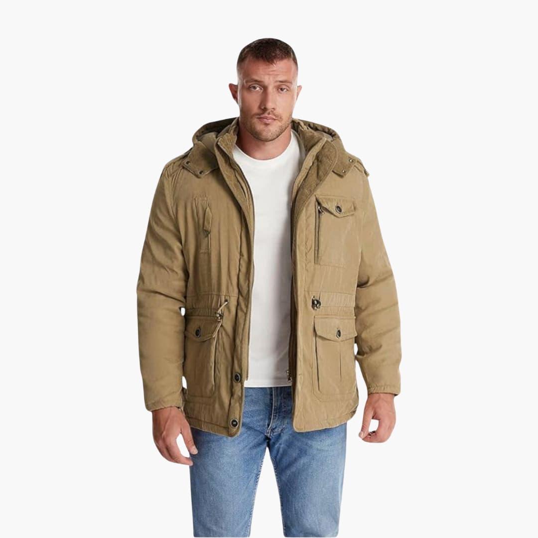 Yves – Winddichte Jacke für Herren – Bequem & Stilvoll für Kaltwetter