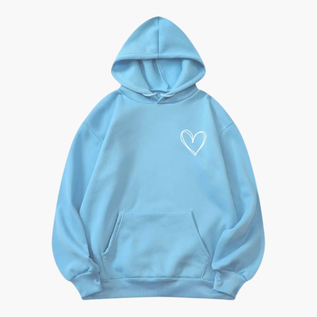 Martina - Bequemer Damen Hoodie Lässiger Kapuzenpullover