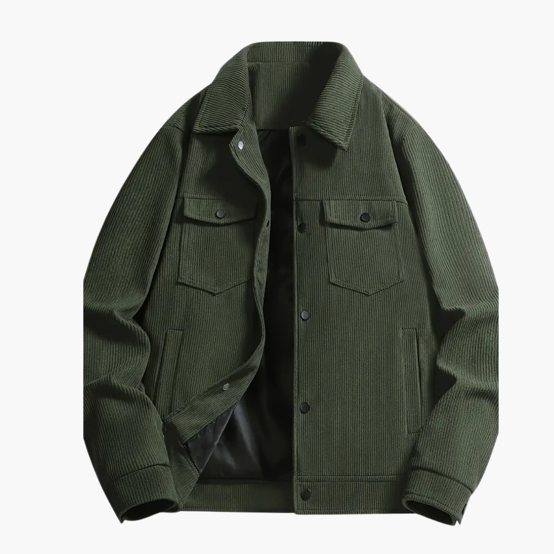 Kuno - Herren Cord-Bomberjacke Stylisch & Robust