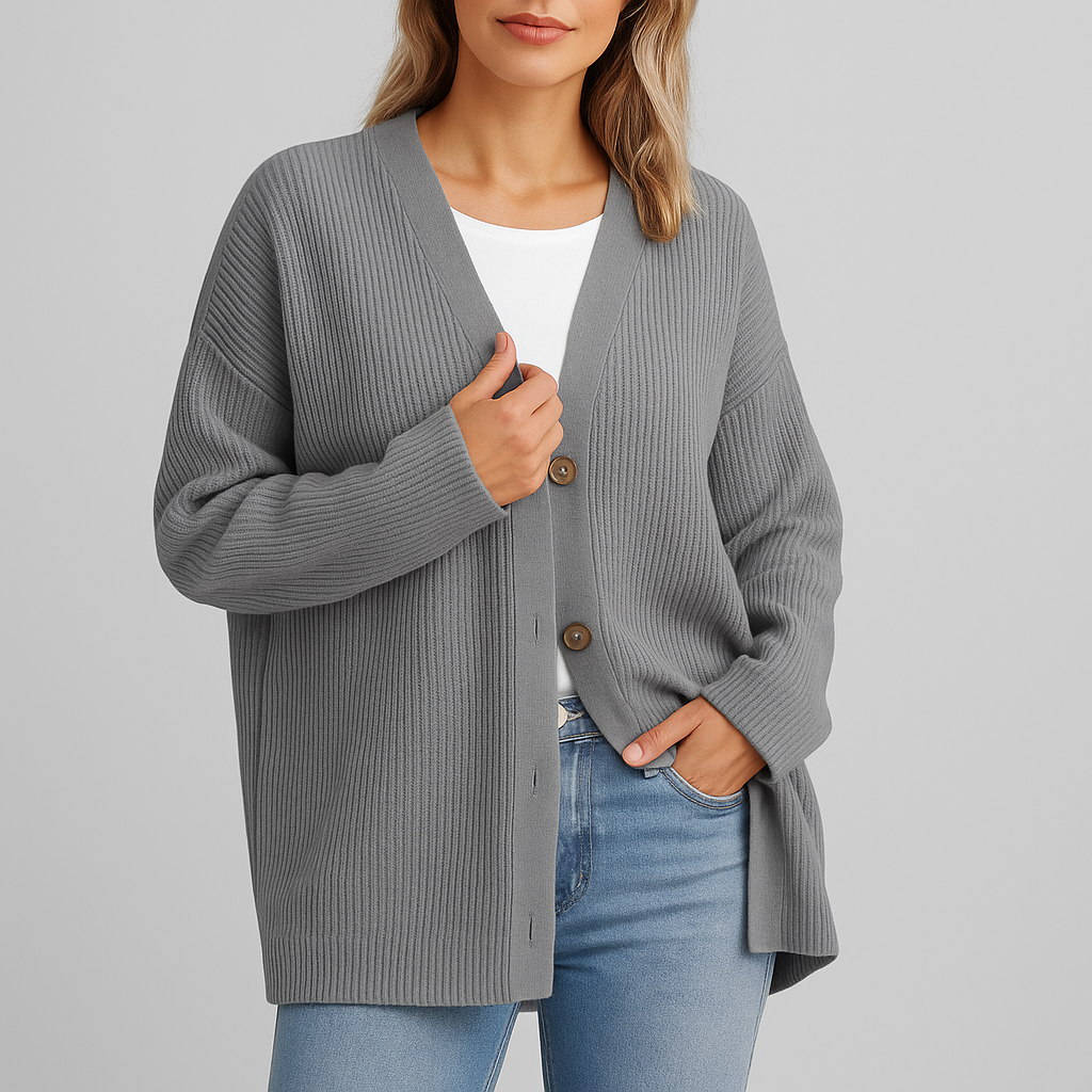 Elisa – Gemütliche Jacke Für Damen Lang Und Warm