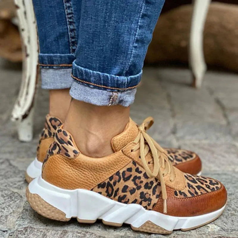 Filippa – Bequeme Leoparden-Sneakers für Damen