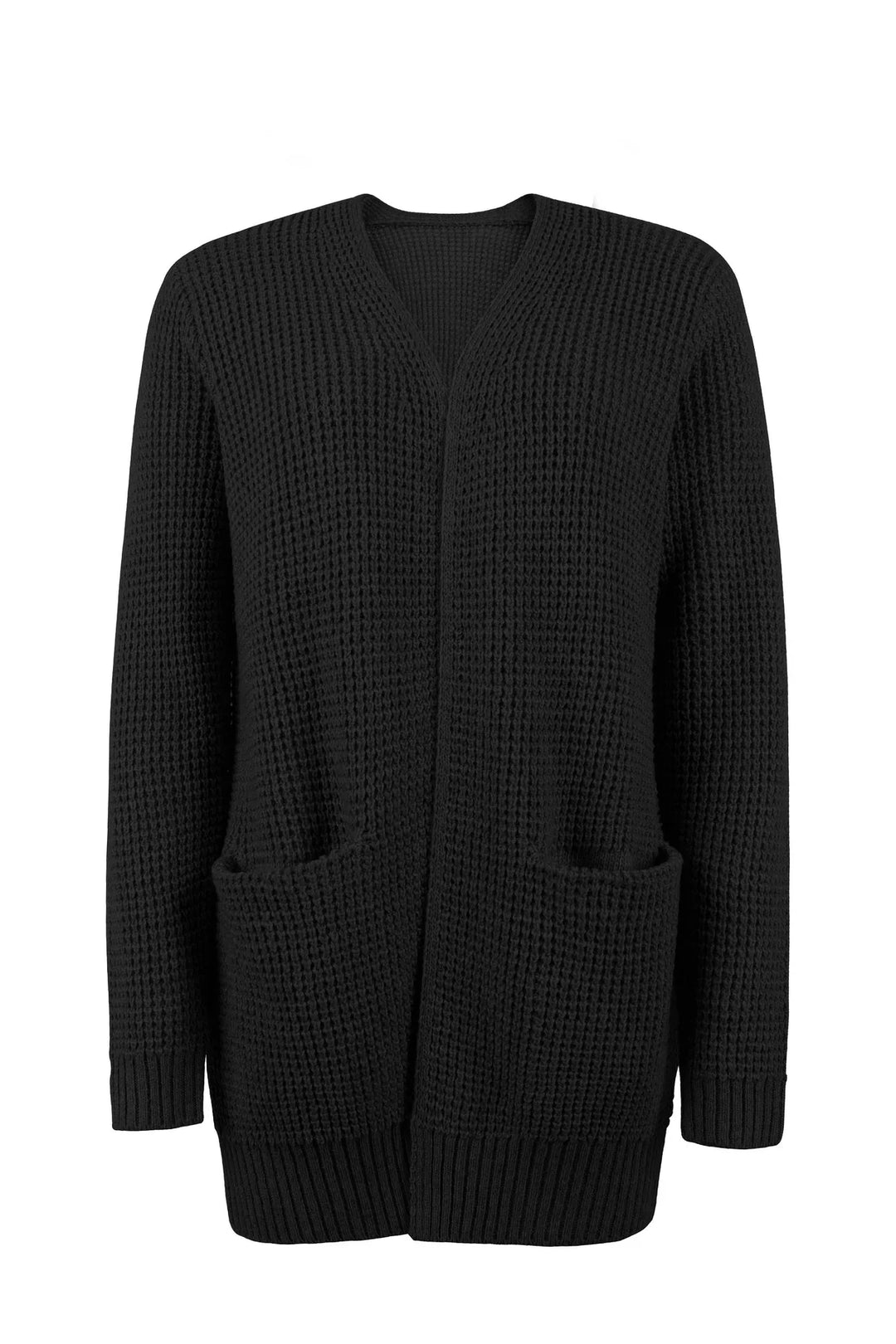 Clara - Warme Lange Strickjacke Damen Winterlook