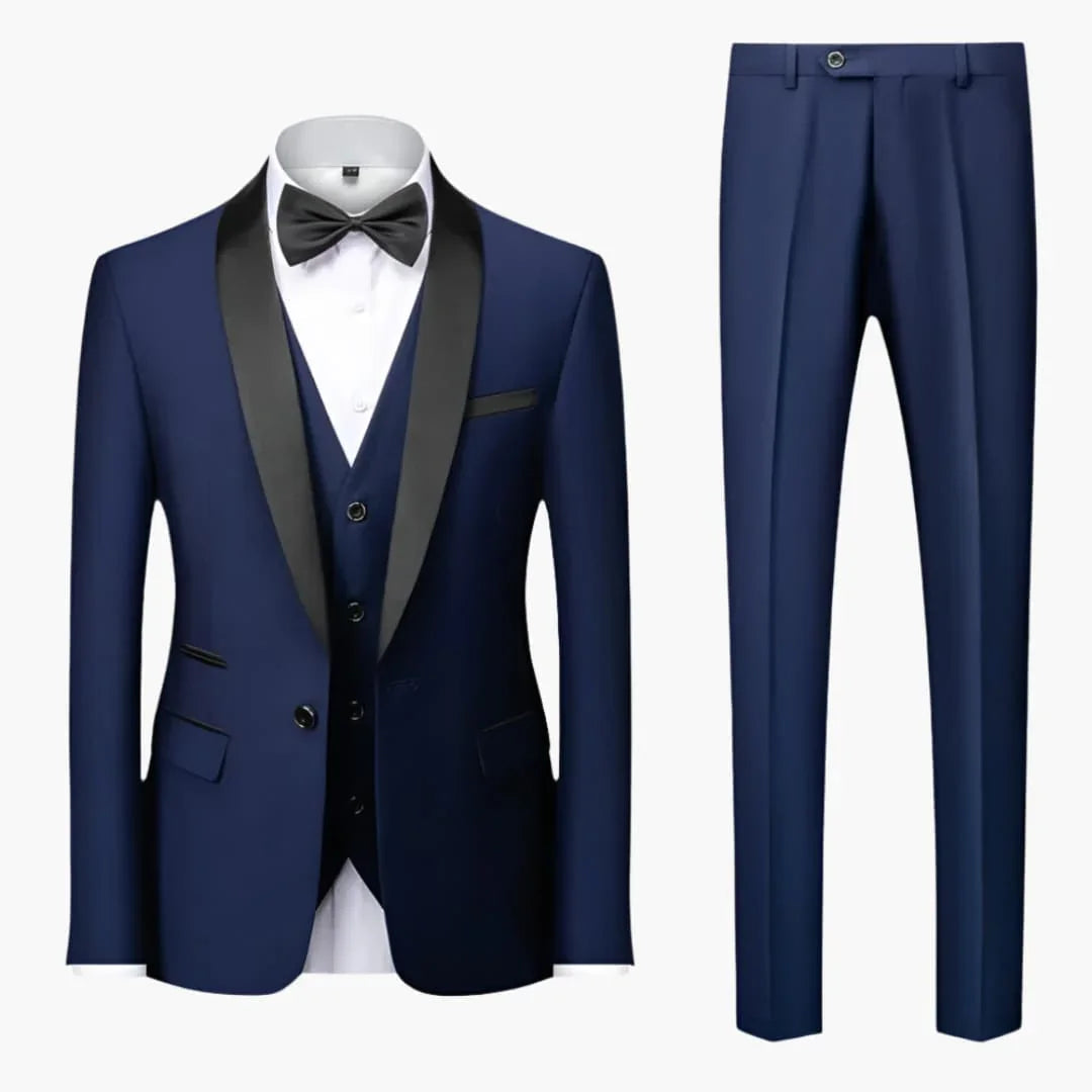 Merten - Eleganter Herren Slim Fit Anzug