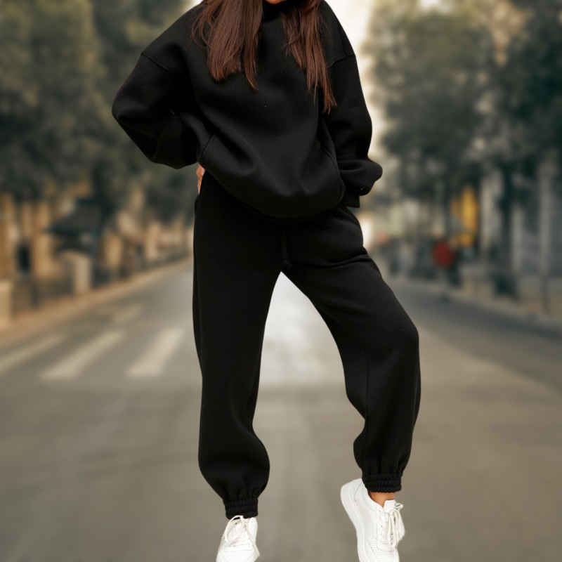 Hannah – Stylischer Kapuzenpullover und Hosenset für Damen