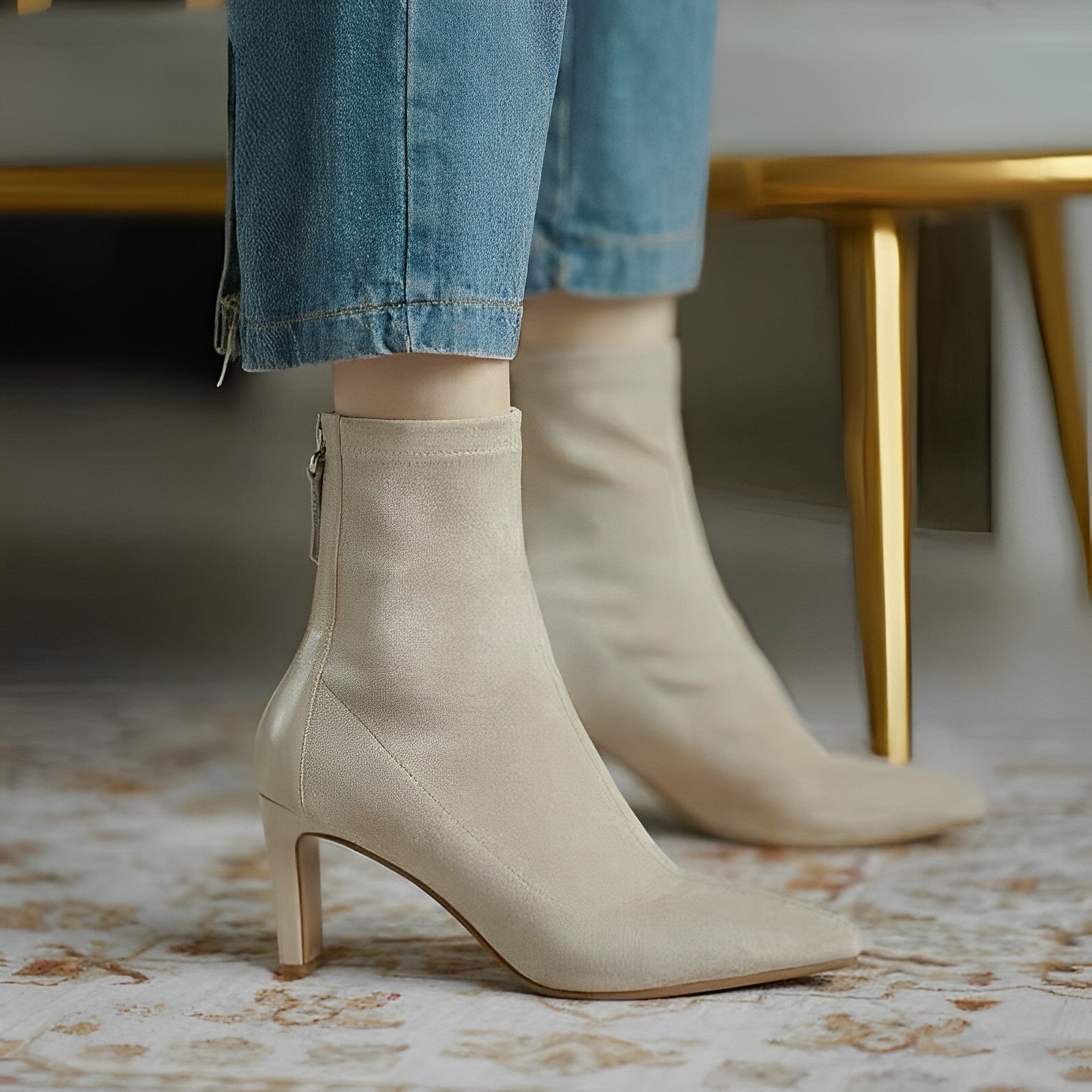 Paisley - Hoher Absatz Stiefel