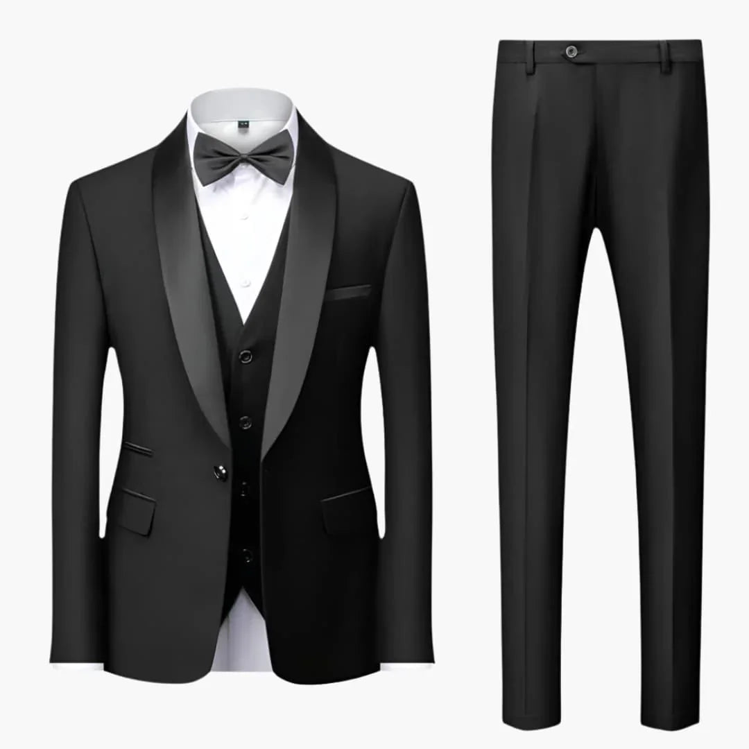 Merten - Eleganter Herren Slim Fit Anzug