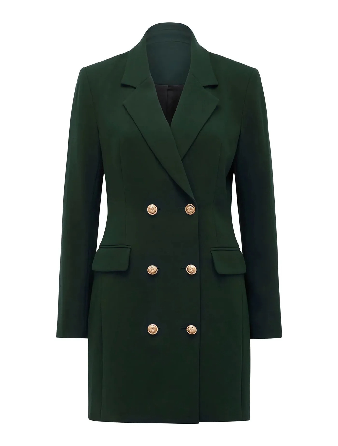 Nadine – Klassisches Blazer-Kleid mit Doppelknöpfen