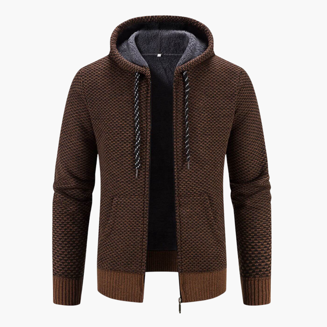 Kris - Herren Winterjacke Hochwertig mit Kapuze