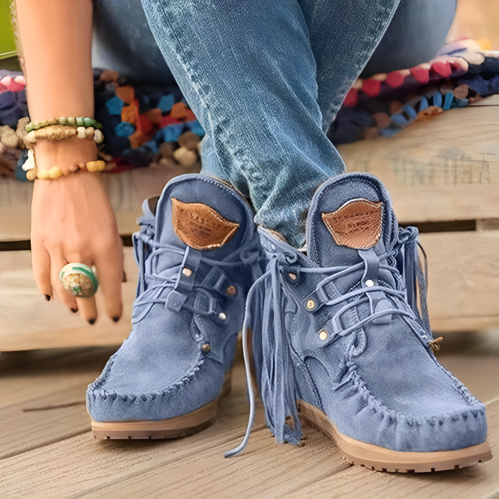 Carlotta - Orthopädische Wildleder-Komfortstiefel