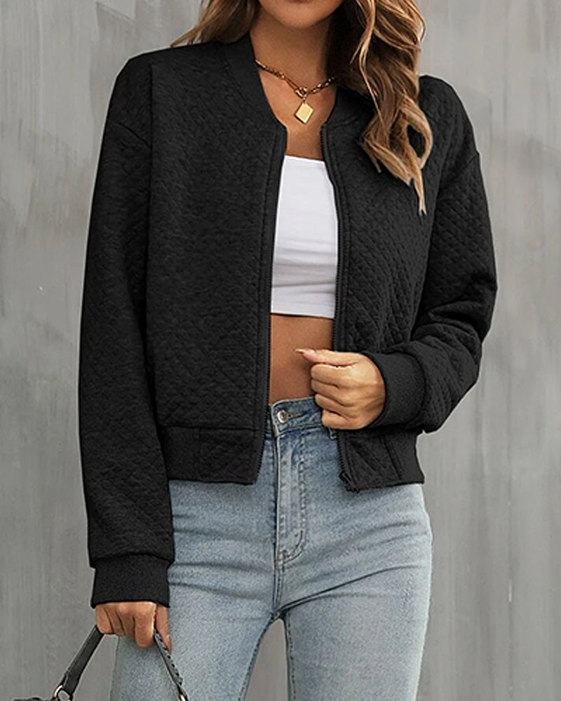 Mara - Elegante Damen Bomberjacke Leicht Übergangsjacke