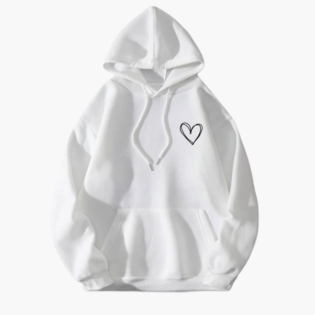 Martina - Bequemer Damen Hoodie Lässiger Kapuzenpullover