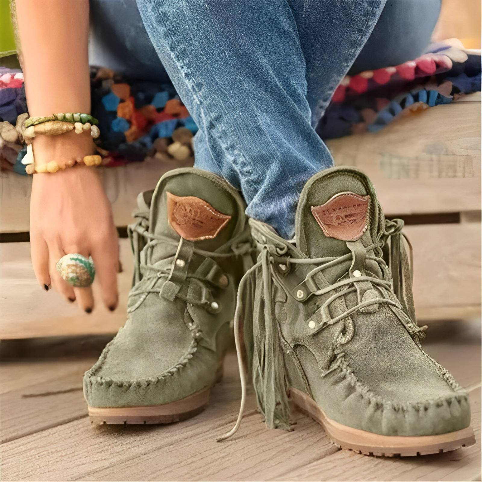 Carlotta - Orthopädische Wildleder-Komfortstiefel