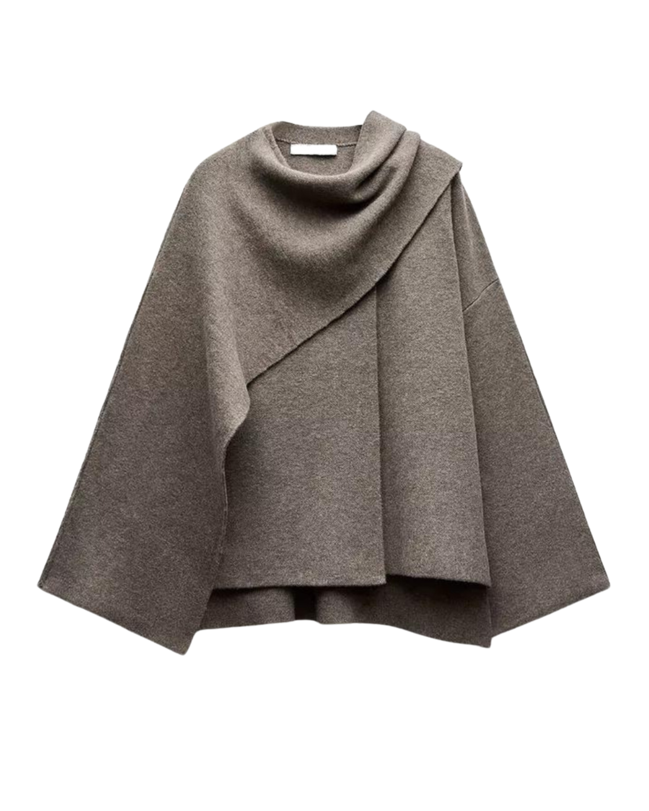 Julina - Eleganter Damen Cape-Mantel mit weitem Schnitt