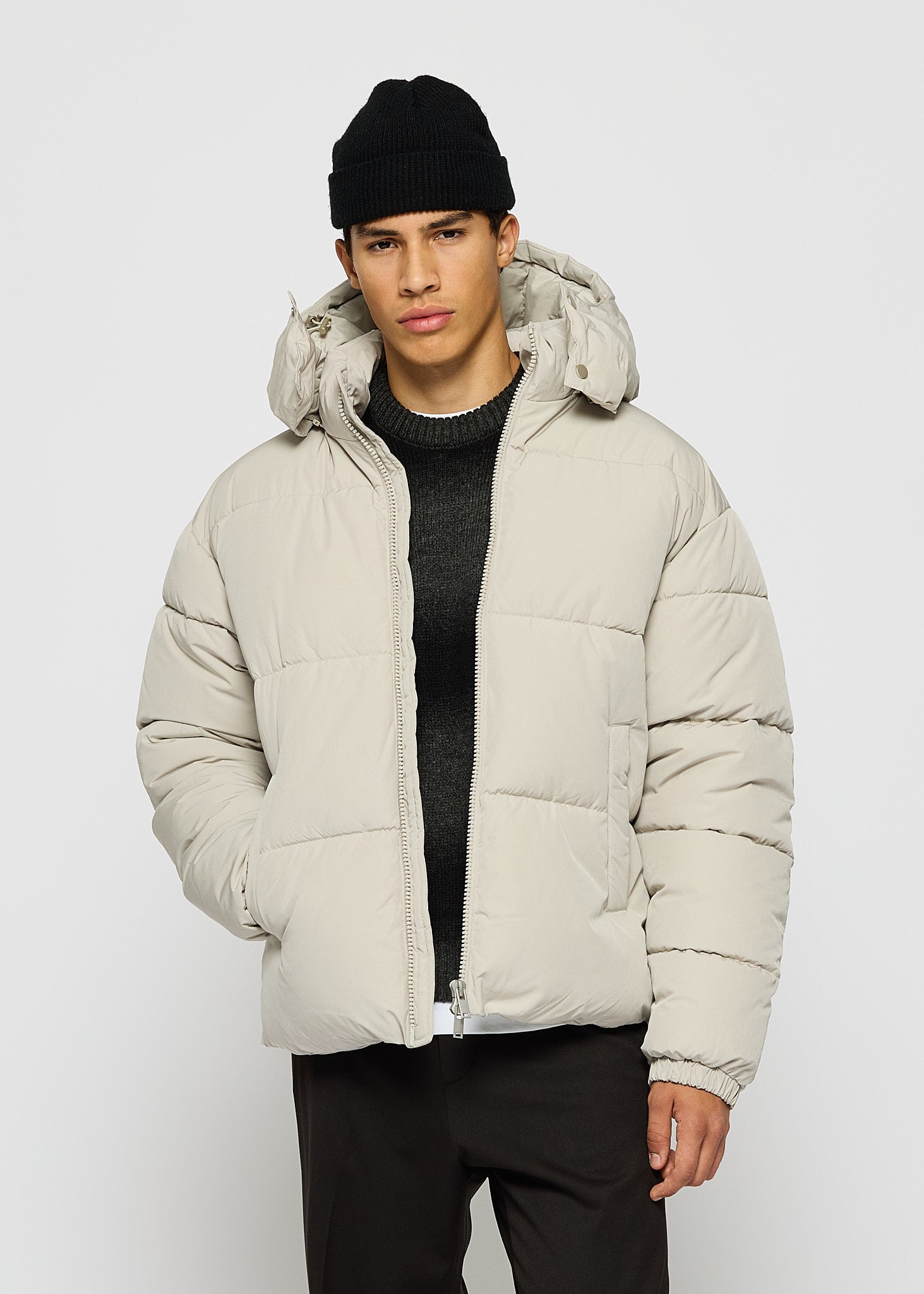 Elian - Herren Pufferjacke Mit Kapuze Warm & Leicht