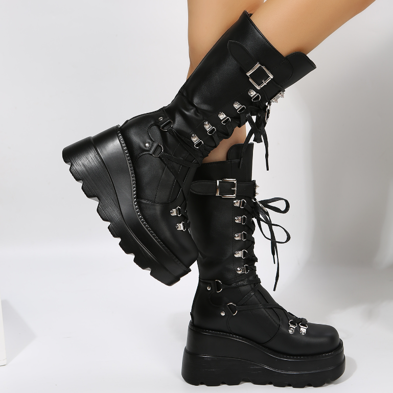 Theresia - Hohe Stiefel Modern Style Elegant Bequem