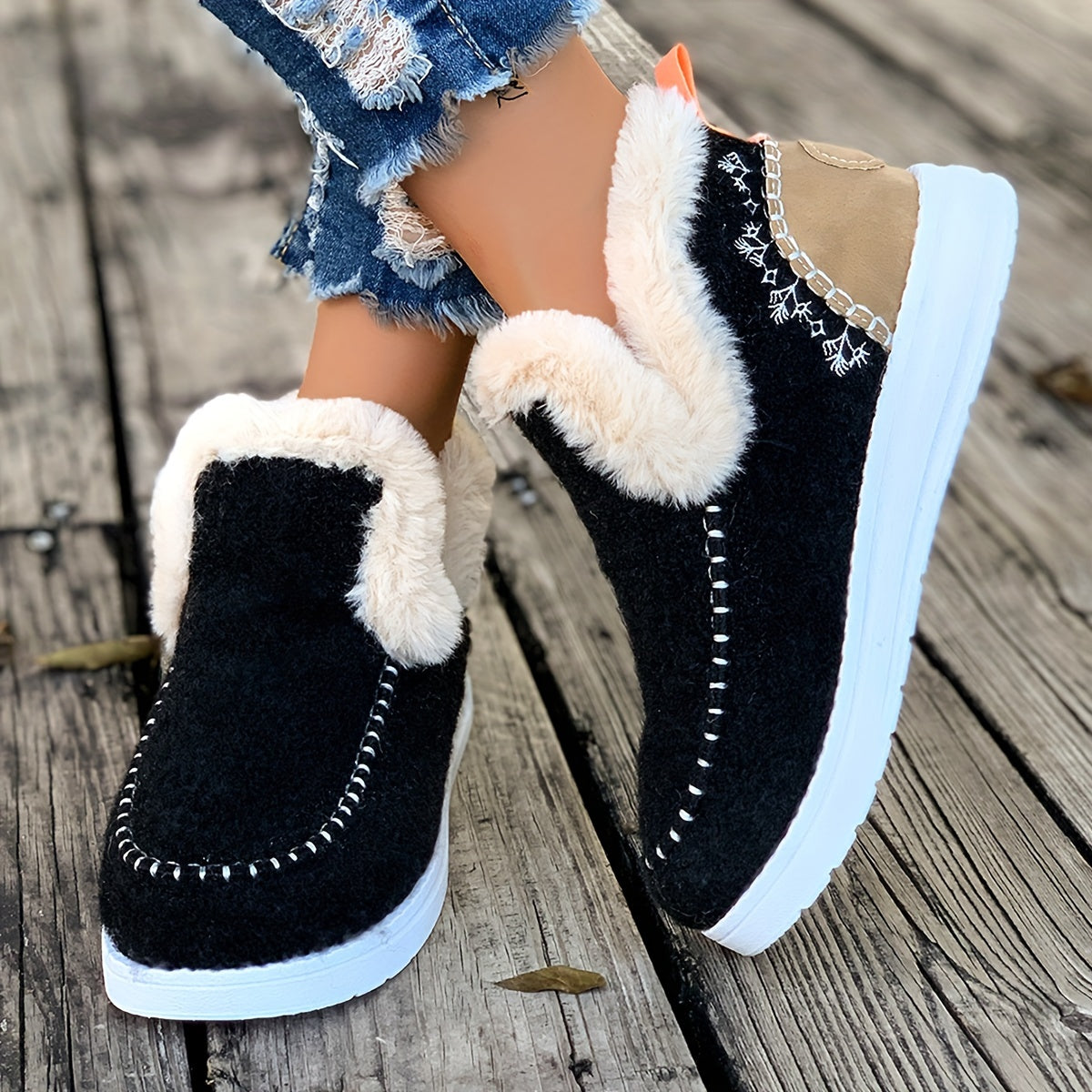 Gerda – Kuschelige Winterpantoffeln Damen Bequem