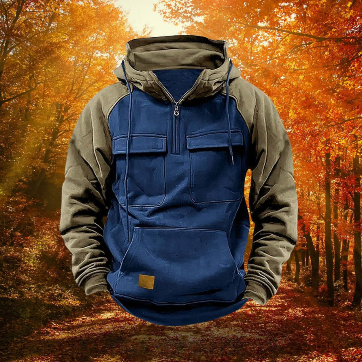 Chris – Outdoor-Kapuzenpulli für Männer