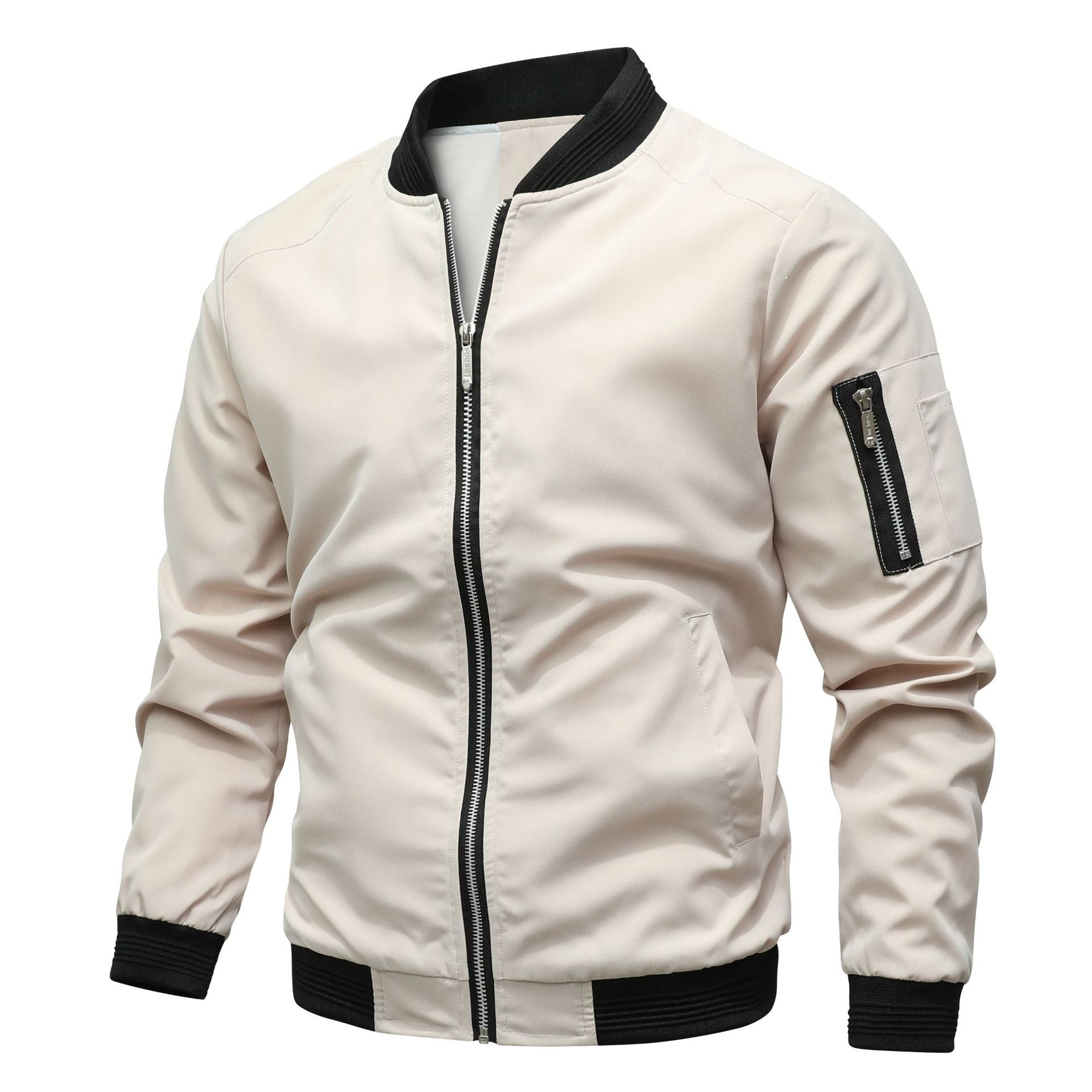 Alaric - Trendige Bomberjacke für Herren Beige