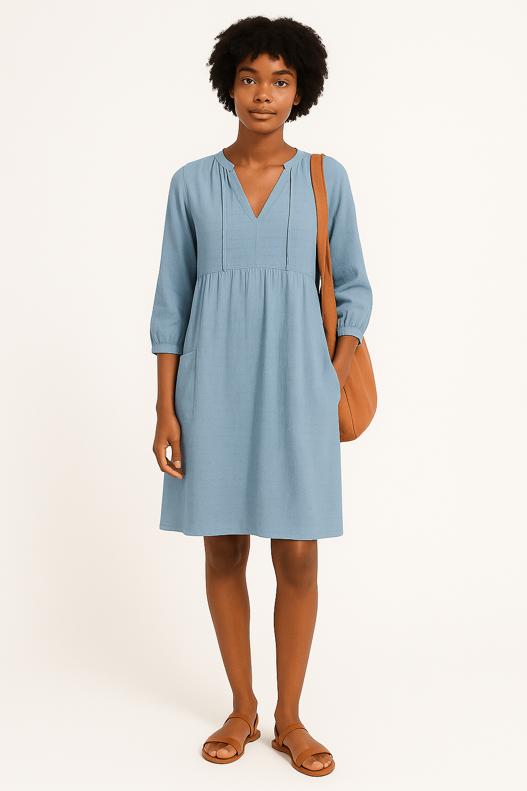 Beatrix- Lockeres Hemdkleid 1