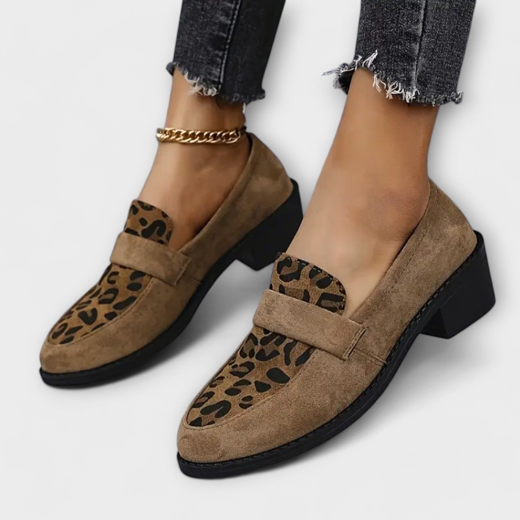 Bellis - Elegante Damenschuhe mit Leopardenmuster 4