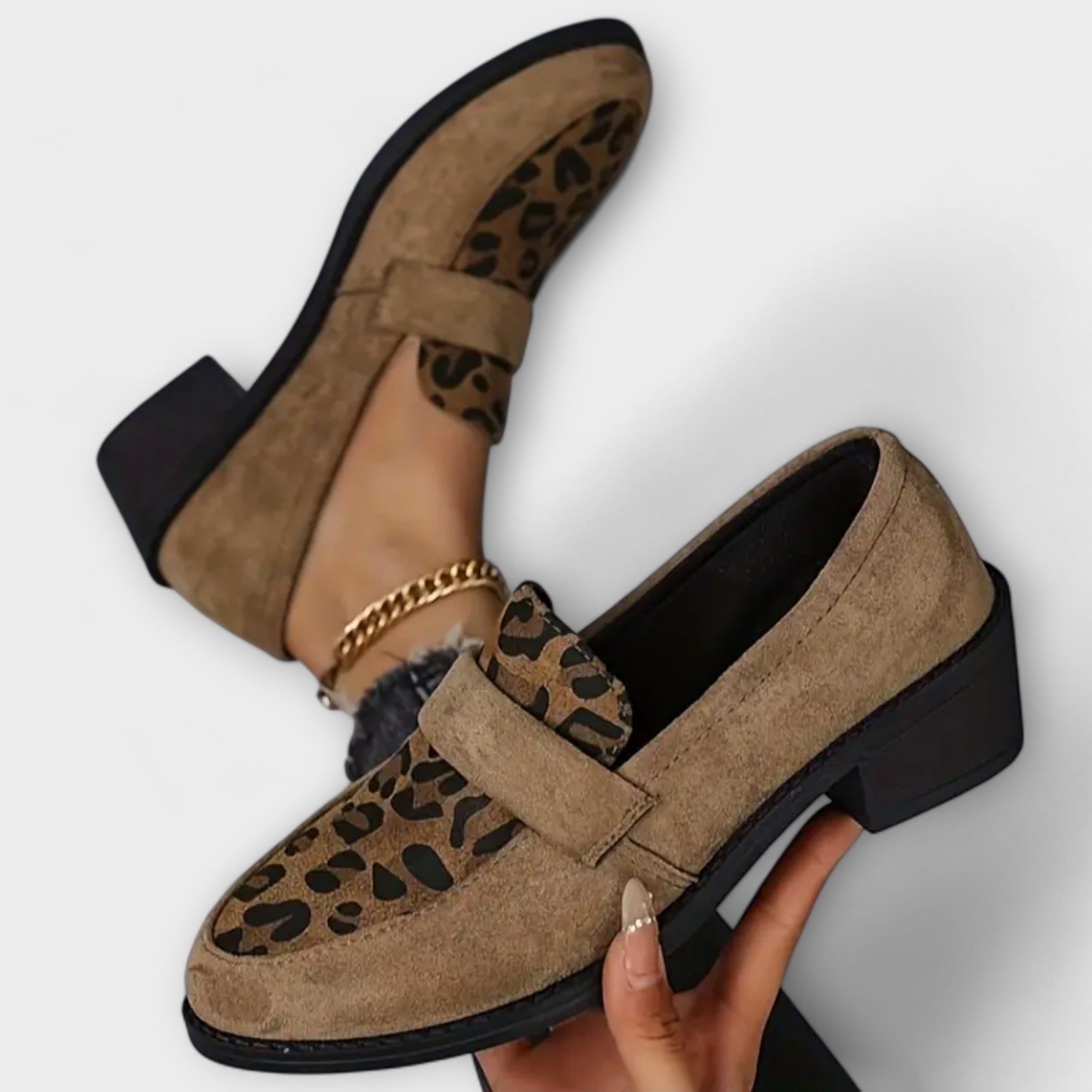 Bellis - Elegante Damenschuhe mit Leopardenmuster 5