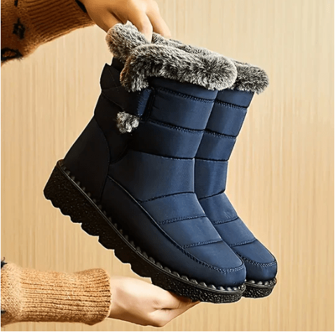 Benita - Wasserdichte Winterstiefel für Damen Blau