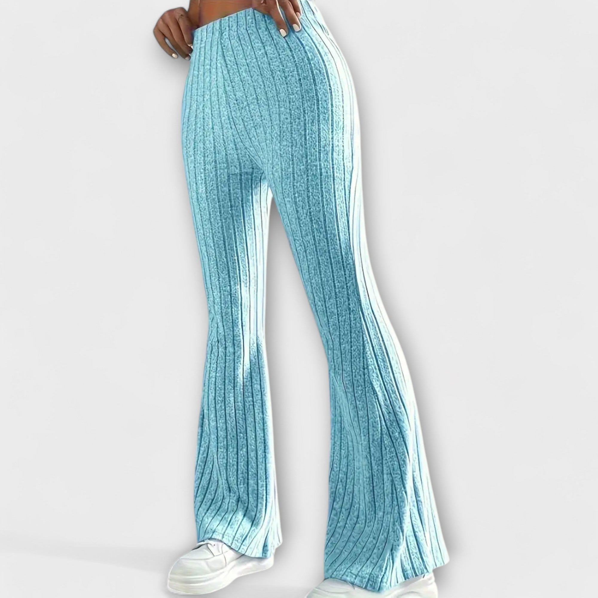 Bentea – Elegante Damen-Schlaghose mit Retro-Flair Blau