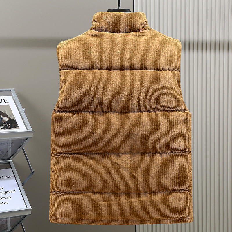 Bernulf - Warme Weste für Herren Braun