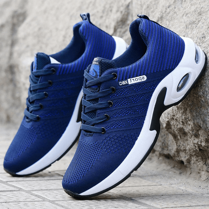 Bettina - Orthopädische Herren Sneaker für besten Komfort Blau