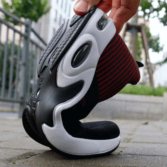 Bettina - Orthopädische Herren Sneaker für besten Komfort Rot