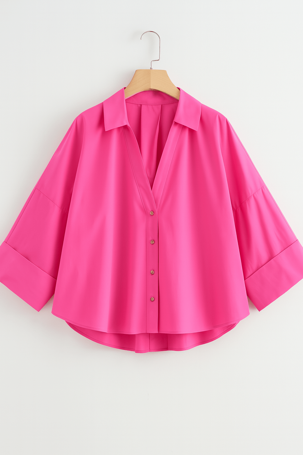 Brenda- Oversize Bluse mit Knöpfen 5