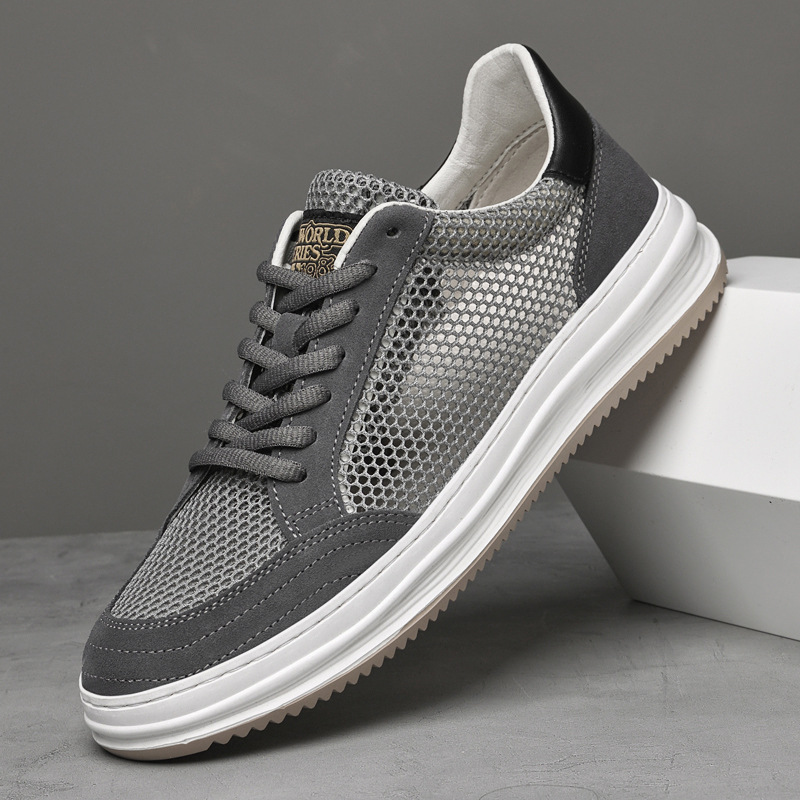 Cäsar - Elegante Mesh-Sneakers Grau
