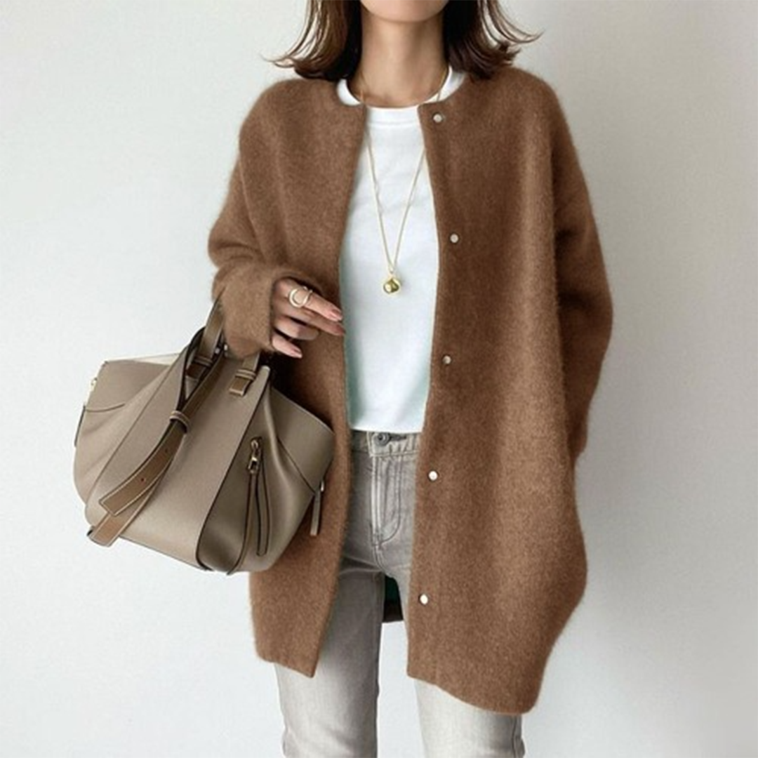 Doreen – Warmer Cardigan mit eleganten Details
