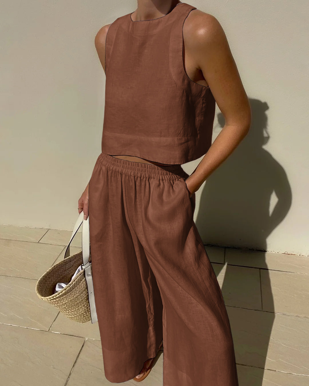 Carla – Damen Zweiteiliges Set Elegant Zeitlos Bequem 6