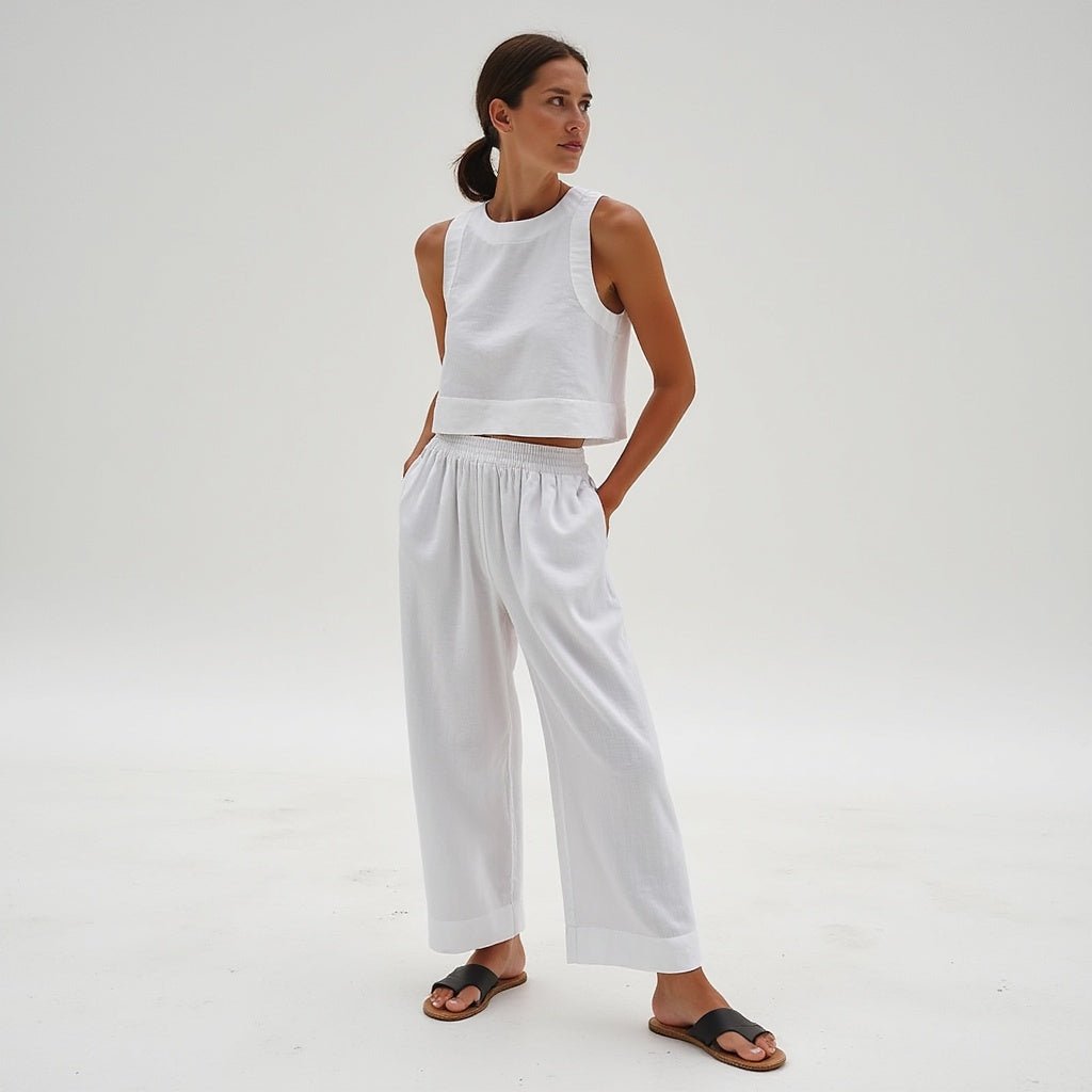 Carla – Damen Zweiteiliges Set Elegant Zeitlos Bequem 8