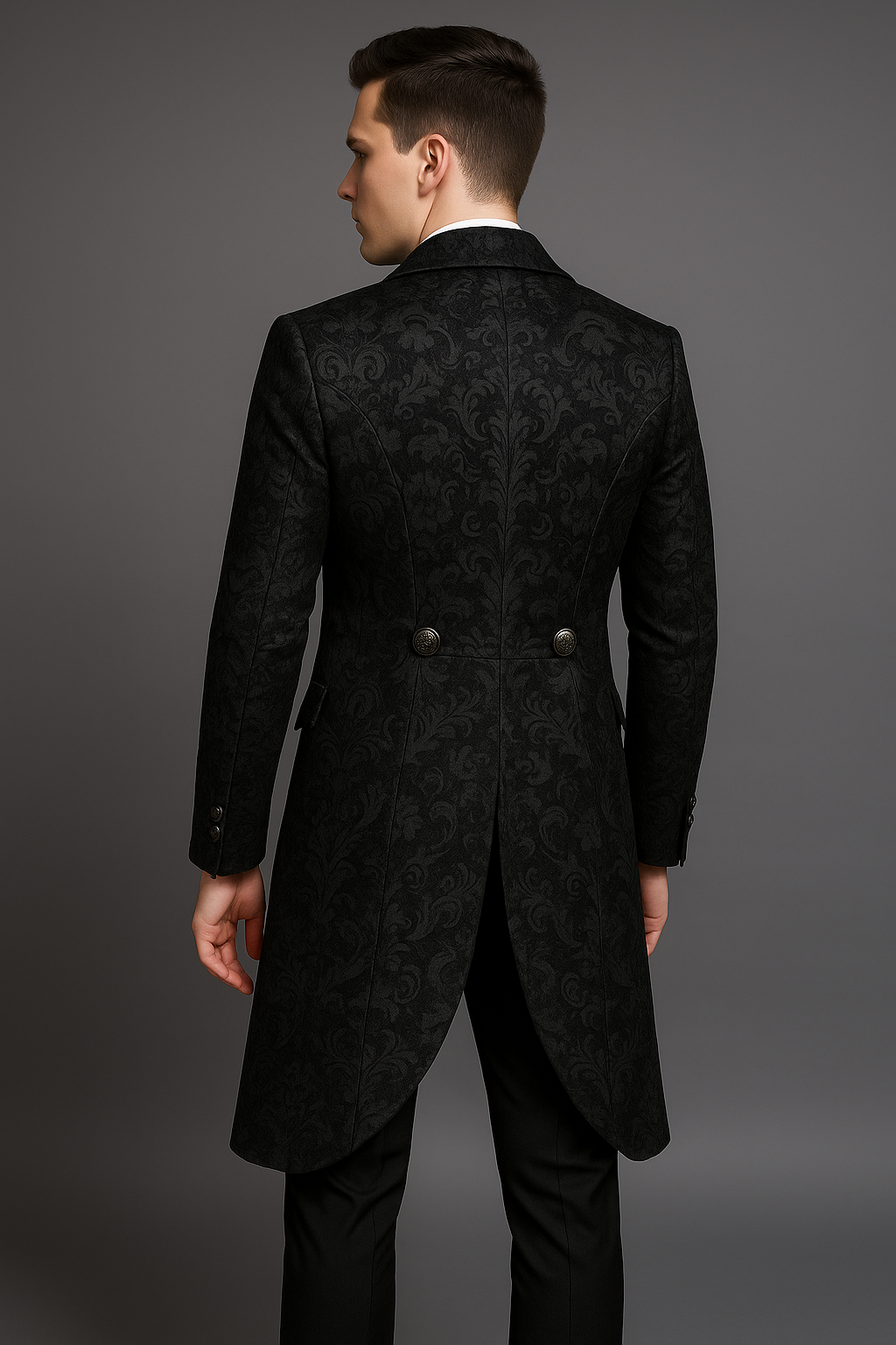 Kornelius - Eleganter Herren-Frack mit Brokatmuster