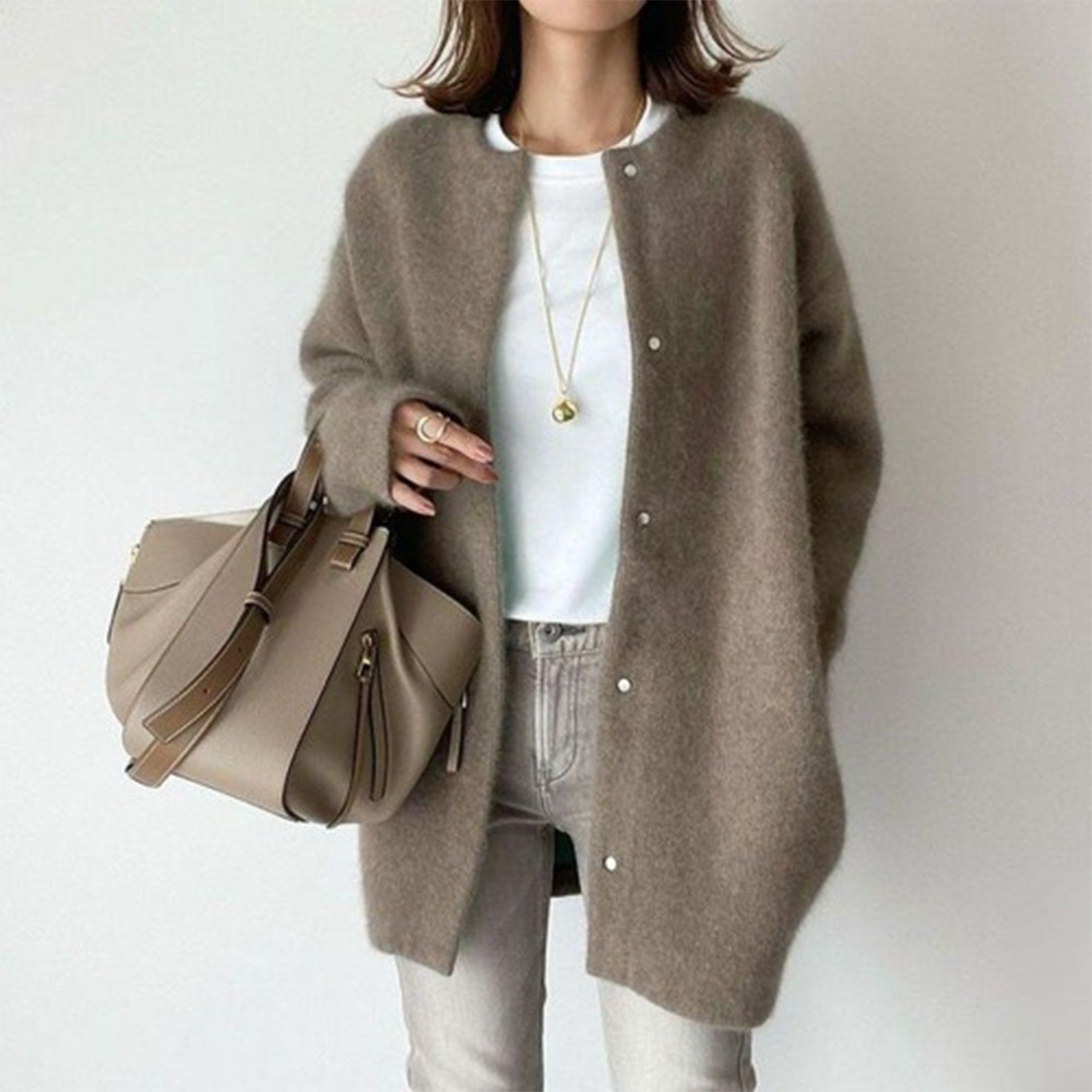 Doreen – Warmer Cardigan mit eleganten Details