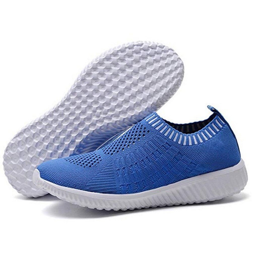 Dörte – FlexiMesh Damen-Sneakers zum Hineinschlüpfen Blau 2
