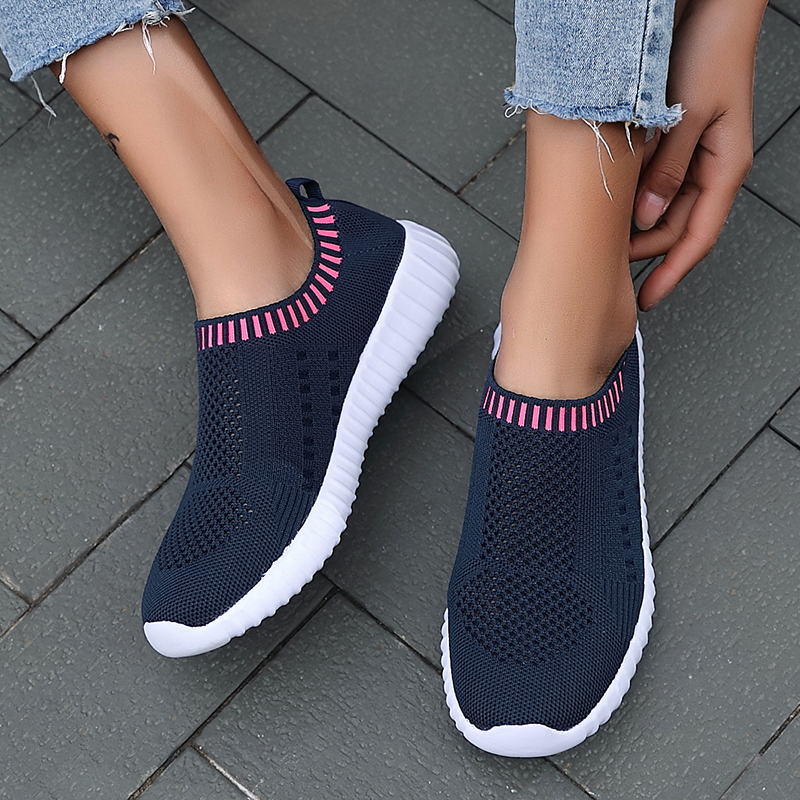 Dörte – FlexiMesh Damen-Sneakers zum Hineinschlüpfen Marine 3