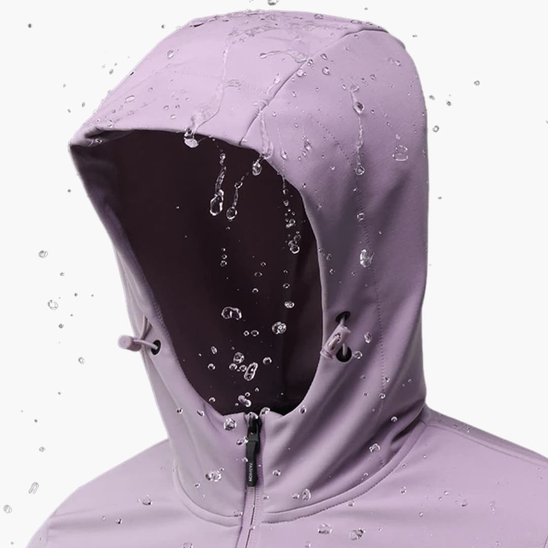 Adriana – Damen Softshelljacke mit Kapuze & Reißverschluss