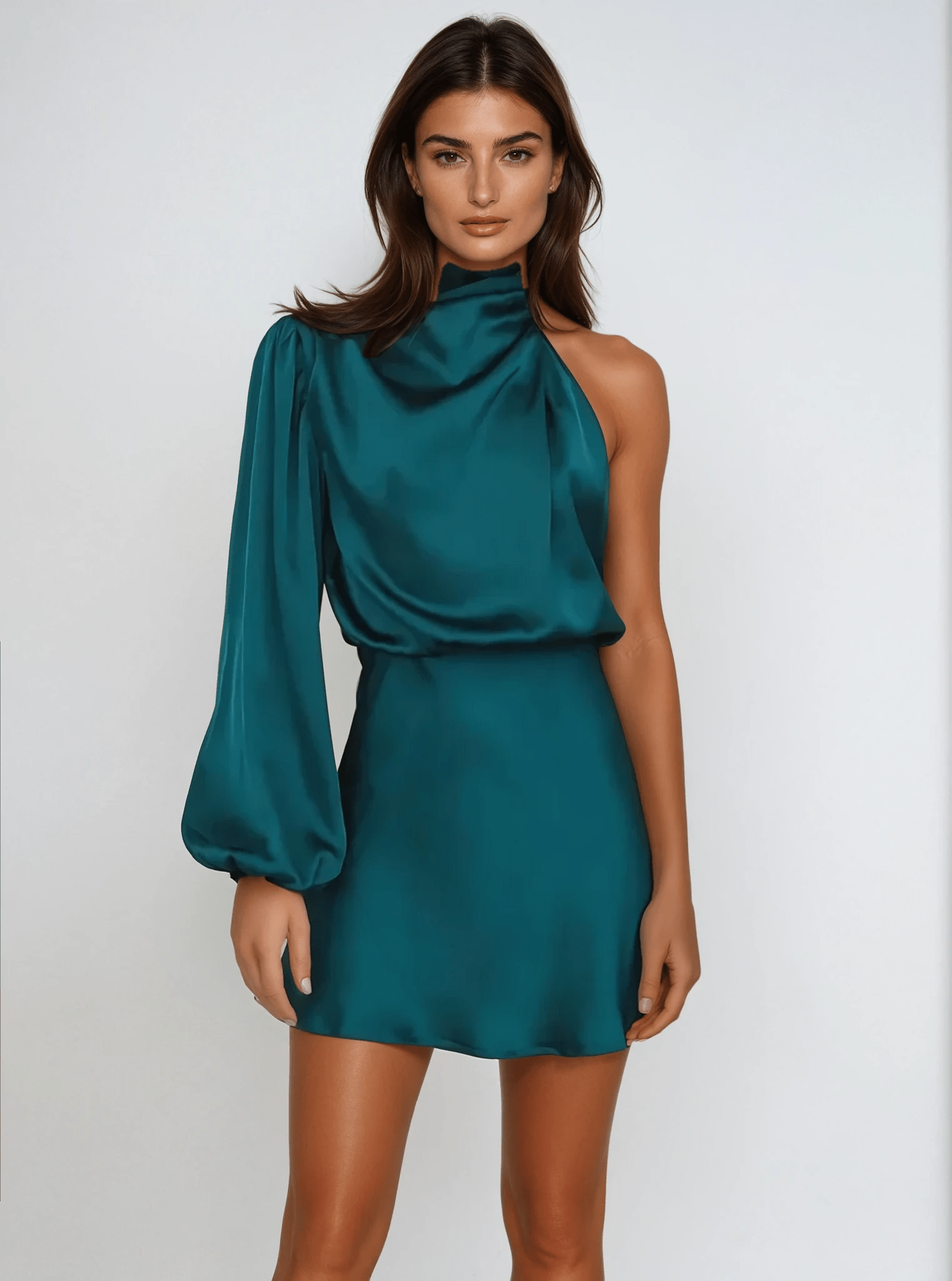 Dilara – Abendkleid Damen Asymmetrisch Elegant Chic 1