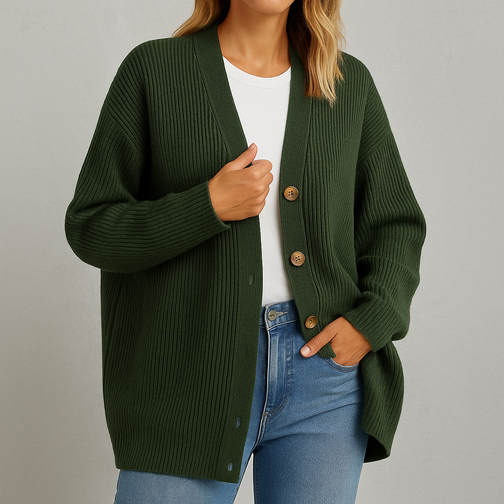 Elisa – Gemütliche Jacke Für Damen Lang Und Warm