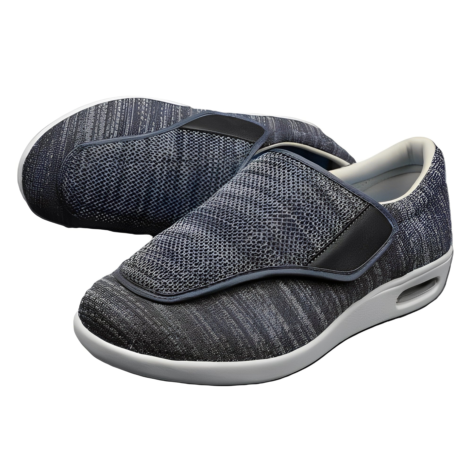 Edin - Bequeme, breite Unisex-Orthopädieschuhe Grau