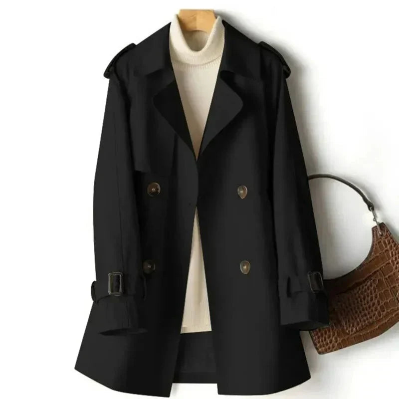 Anna – Eleganter Trenchcoat mit Gürtel