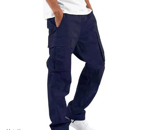 Emmerich – Stilvolle Herren Cargo Hose Mit Mehreren Taschen 3