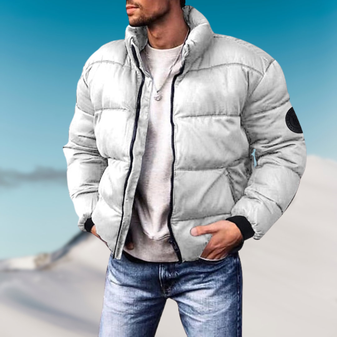 Janusz - Stilvolle Herren-Winter-Steppjacke