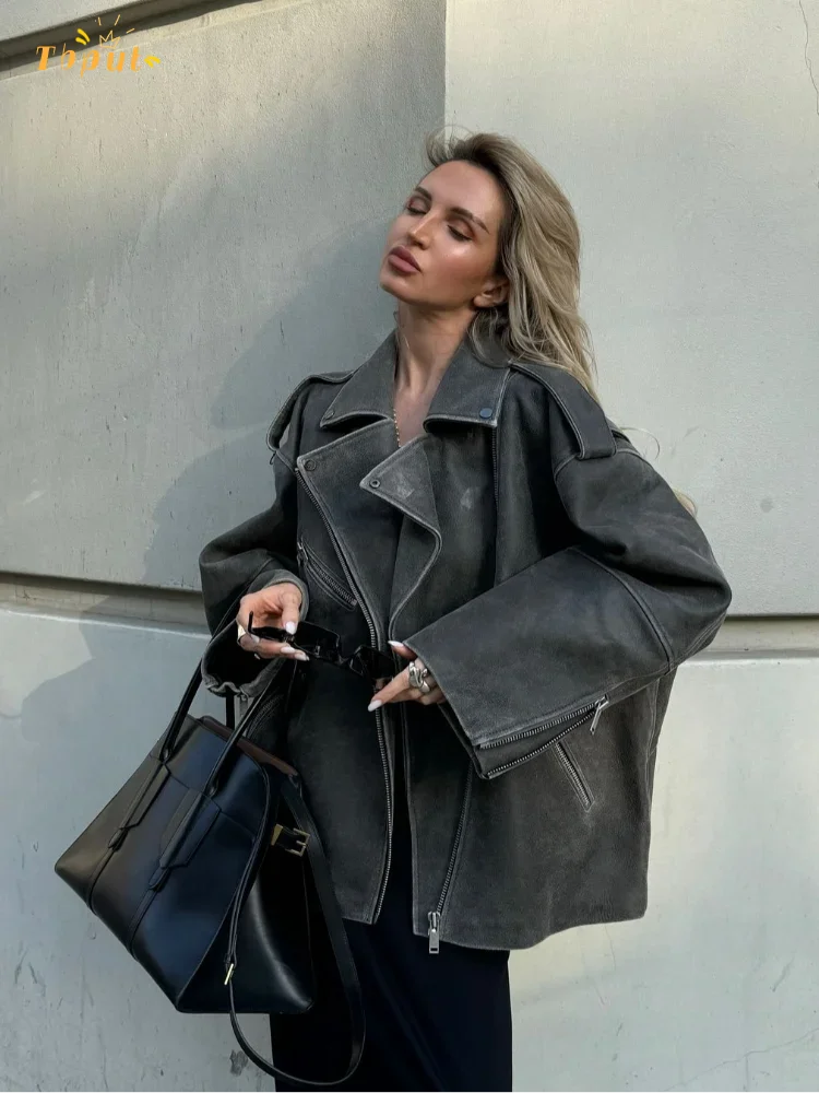 Simone – Modischer Herbstmantel Mit Reißverschluss Und Taschen